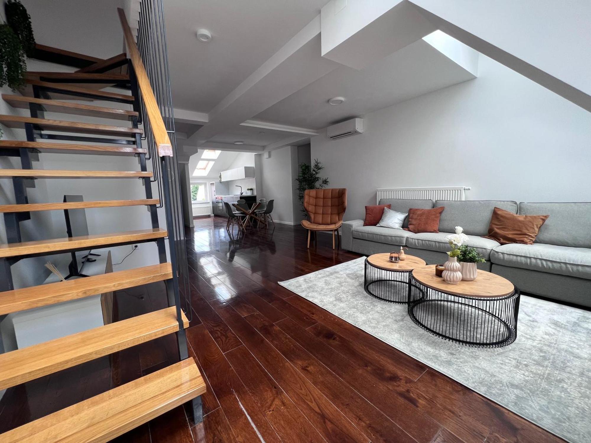 Cozy Loft Apartment In Zagreb Center 외부 사진